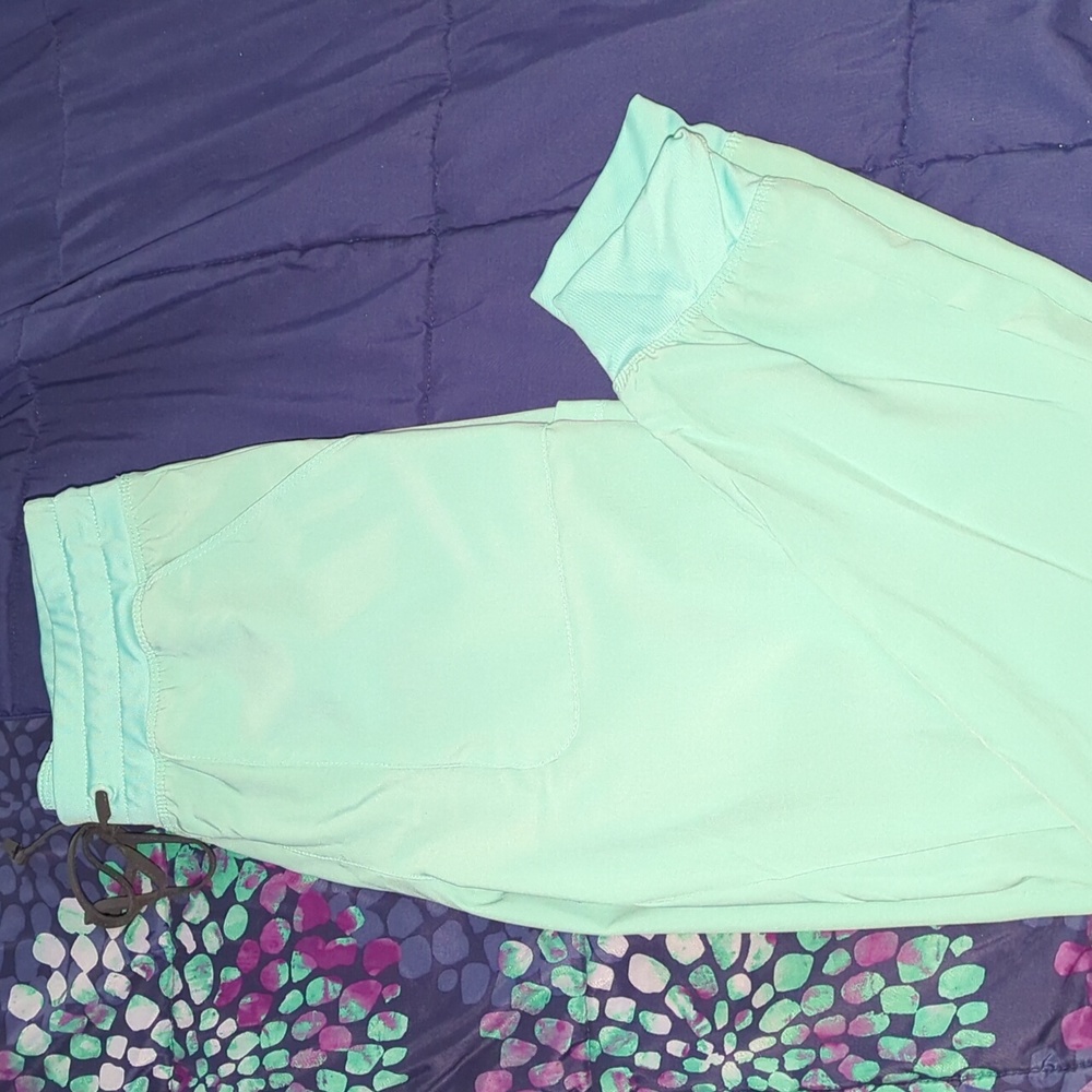 maevn mint women's scrub bottoms